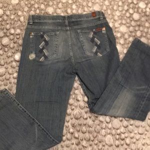 Mens 7 for all mankind blue jeans